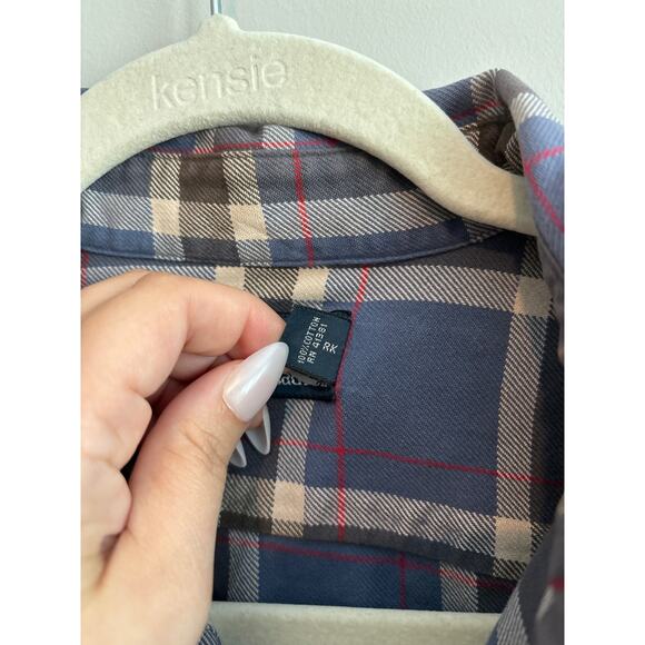 Polo by Ralph Lauren Long Sleeve Plaid Button Down Size XL Blue - Picture 4 of 5